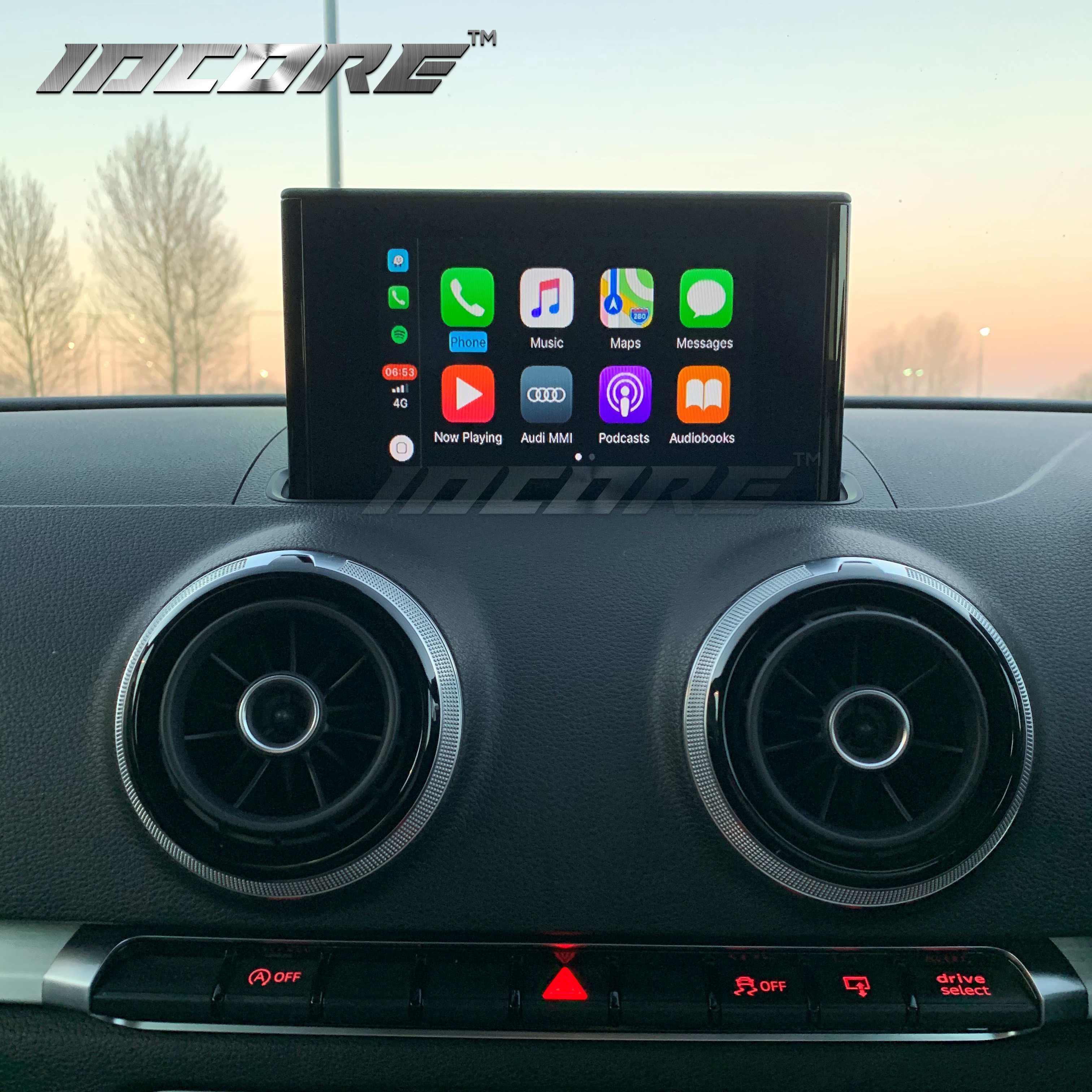 Wireless Apple Carplay Android Auto Interface Adapter For Audi A3